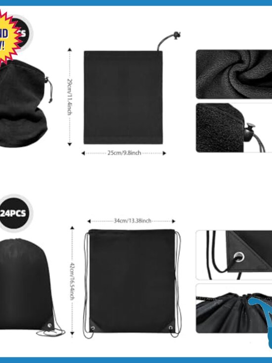 Winter Care Package Set - Beanies, Gloves, Socks, Neck Warmers, Bags main image 4